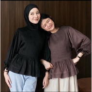ELVIRA BLOUSE BALLOON SLEEVEWanita