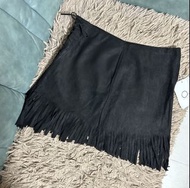 🐶any item same price $100/6 pcs woman export Onyx Studio skirt 黑色流蘇裙