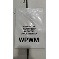 R8J8 MATTE VINYL STICKER, A4 SHEETS SIZE