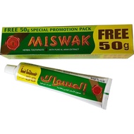 Ubat Gigi - Dabur Miswak Toothpaste - (50gm + 25gm)-(120gm + 50gm)