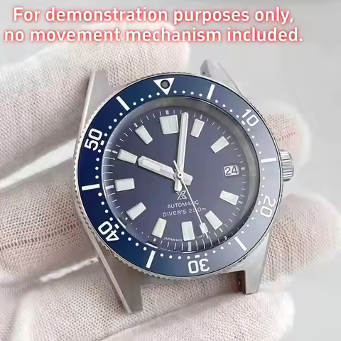 62MAS 40mm Watch Case Sapphire Glass With S Crown For Seiko Mod SPB143J1/SPB253J1 Tiger Whale Access