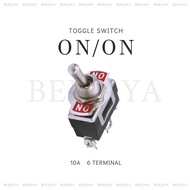 High Quality ON/ON Toggle Switch 10/15AMP 3/6Terminal