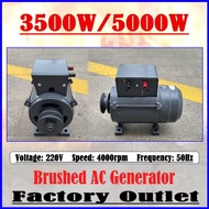 3500W 5000W Single Phase AC Generator 220V Efficient Permanent Magnet Generator Magnetic Alternator 