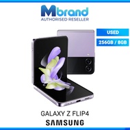 Samsung Galaxy Z Flip4 5G 256GB + 8GB RAM 12MP 6.7 inch Android Handphone Smartphone Used 100% Original