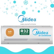 AC MIDEA 05PK 350WATT 05CRN 05CRN 1 UNIT DAN PASANG BAHAN LENGKAP