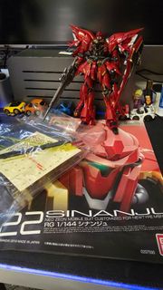 高達 新安洲 RG 1/144 MSN-06S Sinanju High Gloss