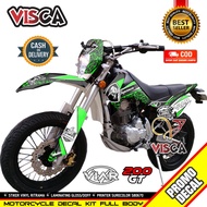 Decal Viar X Cross 200 GT Terbaru Full Body Decal Viar X Cross 200 GT Full Body Keren Stiker Viar X