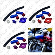 สายหม้อน้ำ แต่ง ฟิตติ้ง ISUZUดีแม็ค พร้อมหน้าแปลนพร้อมเกลียวเชื่อมAN16