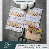 PREMIUM SOUVENIR CARD HOLDER 4 SLOT PRADA miniso INCLUDES PACKING AESTHETIC SLIP C2 ROUNDED 4 SLOT