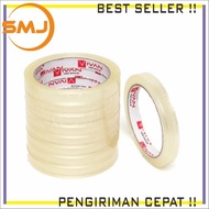 Harmony Transparent Clear Insulation Tape 1/2 inch 12mm x 25 yards / 1/2 inch 12mm x 72 yards / 2 in