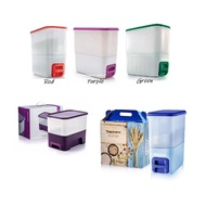 READY STOCK Tupperware Rice Smart 10kg OR 5kg Red RiceSmart Rice Dispenser, Rice Cooker, Rice Strainer, Rice Spoon