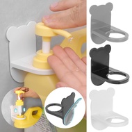 Wall Mounted Adjustable Shampoo Bottle Metal Holder/ Universal Shower Gel Bottle Rack/ Free Punch Ba