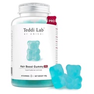HQ Official 2.0 Unichi Hair Boost Plus 2.0 Care Gummy (60 Gummies) Teddi Lab Hair plus Nutrition，Hea