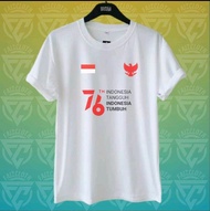 KAOS HUT RI KE 76 TAHUN PUTIH