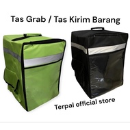 Thick Waterproof Grabfood Courier Backpack Delivery Bag/ Courier Bag/ Jumbo Delivery Bag/