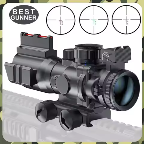 4x32 Riflescope 20mm Dovetail Reflex Optics Scope Tactical Sight For Hunting Gun Rifle Airsoft Snipe