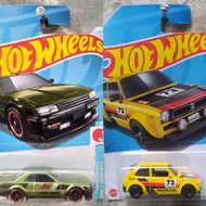 Hot Wheels Japanese Classic Bundle: Hot Wheels '82 Nissan Skyline RS R30 & '73 Honda Civic Custom