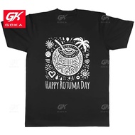 2026NEWHappy Rotuma Day Mens T-Shirt Fiji Fijian Coconut Island Day Graphic Tee Gift Clothing Cotton