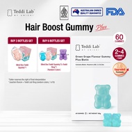 【Official】🆙 Unichi Hair Boost Gummy  (60 Gummies)Teddi Lab Hair Nutrition，Heal & Nourish Scalp，Hair 