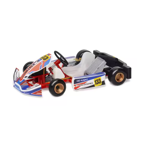Minimum RC Sengi KART-80 Assembled RC Remote Control Micro Scale RC Car Simulation Kart go kart Kit 