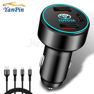 Toyota Car Charger 120W Super Fast Charging