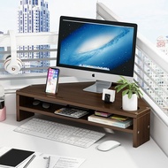 Triangular computer height-adjustable stand for corner workstations, desktop monitor stand, elevated