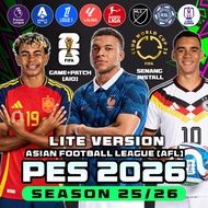 PES 2026 Lite + Liga Malaysia [AFL] - Install & Play - Support PC/Laptop