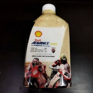 Shell Advance 4T Ultra 10W-40 Fully Synthetic Motorcycle Engine Oil (1L)