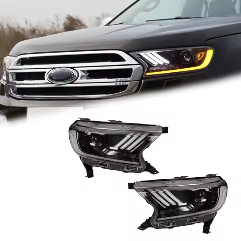 Headlights Ford FT Ranger FT Car Lights For Ford Ranger Headlights 2015-2021 Ranger LED Projetor Hea