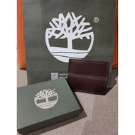 Timberland Men Wallet with Timberland Box and Timberland Paperbag