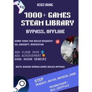 Servis add Steam Library ~ 1000+ Games