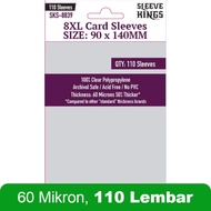 Kings Card Sleeve 8XL Super LARGE 90x140 mm (8839)