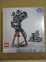 LEGO樂高積木迪士尼公主系列43230華特攝影機致敬版兒童