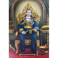 พระบรมฉายาลักษณ์ ในหลวง รัชกาลที่ 5 พระมหากษัตริย์ ไทย King โปสเตอร์ รูป ภาพ มงคล ติดผนัง สวยๆ poste