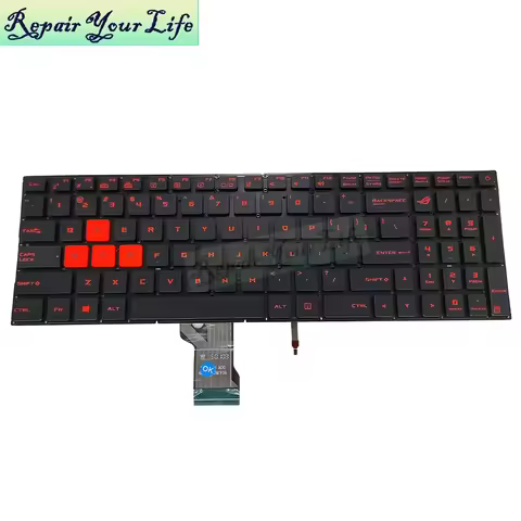 US RU Backlit Keyboard For ASUS ROG GL502 GL502VT GL502VM GL502VS GL502VMK GL502VSK GL502VY Russian 