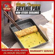 Multipurpose Non-stick Ceramic Tamagoyaki Breakfast Frying Egg Roll Fried Steak Kitchen Pan Tamagoya