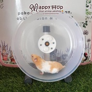 Large hamster wheel diameter 25 cm - clear pipe