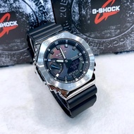 g-shock Steel Watch GM-2100RW-1A Silver steel Rainbow Brick Wall Series sports watch straps p276