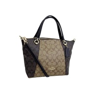 [Coach] bag ladies handbag outlet 2way diagonal shoulder bag leather leather C6229 C6838 (KHAKI BROWN MULTI/Brown)