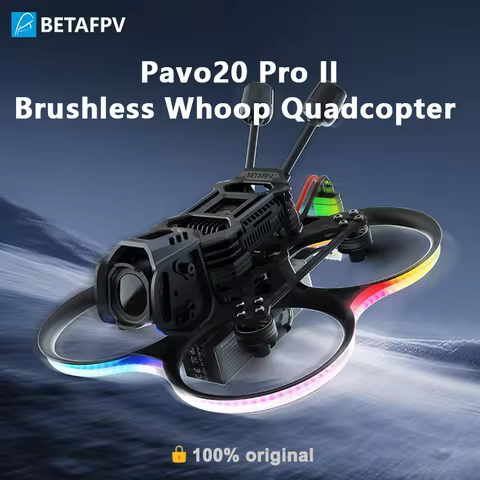 BETAFPV Pavo20 Pro II Brushless Whoop Quadcopter ELRS2.4/SBUS 1104 7200KV Motors Without HD Digital 