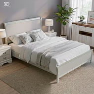 Kolly French Bed Frame by Value Design | European Style | Elegant Upholstered Bed | Queen/Single Siz