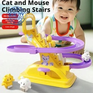 Track Slide Cat And Mouse Chase Climbing Stairs Desktop Girls Interaction Game Children's And F9b1