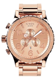 Nixon A083-897 The 51-30 Chrono All Rose Gold Watch