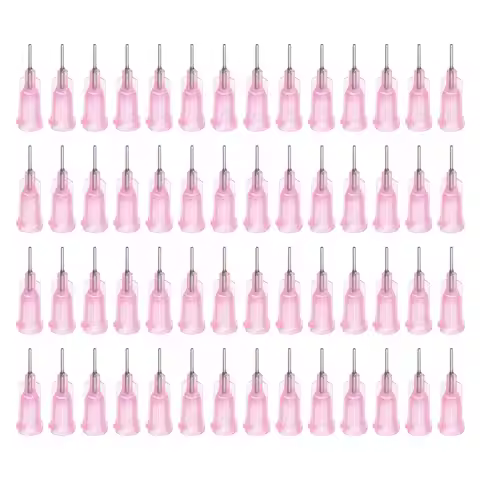 100pcs Industrial Blunt Tip Needle 14G 15G 16G 17G 18G 19G 20G 21G 22G 23G 24G 25G 26G 27G 1/4 Inch 
