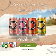 Dalston Real Pressed Fruits Sparkling Water | ElderFlower | Ginger | Peach | Rhubarb |No Sugar|330ml