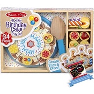 Melissa & Doug﻿ Birthday Party: 34-Piece Wooden Play Set Bundle