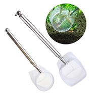 Fishing Net Telescopic Retractable 3d Stainless Steel Square Round Aquarium Net Residue Q1b0