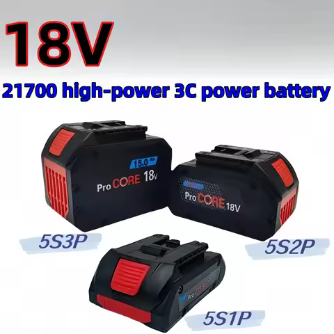 ProCORE15Ah 10Ah 6Ah battery replacement, suitable for Bosch 18V tool BAT609 BAT618 GBA18V80 21700 h