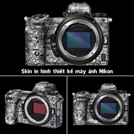Skin Sticker Nikon Z5,Z6/Z7,Z6II/Z7II,Z8,Z9,D7000,D800E,D810,7100,D3S,D4/D4S,D5 | CNC Cutting