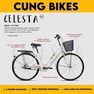 CUNG BIKES GENIO SEPEDA KERANJANG CTB MINI 20 24 26 INCH TYPE CELESTA UNTUK ANAK DEWASA BY UNITED